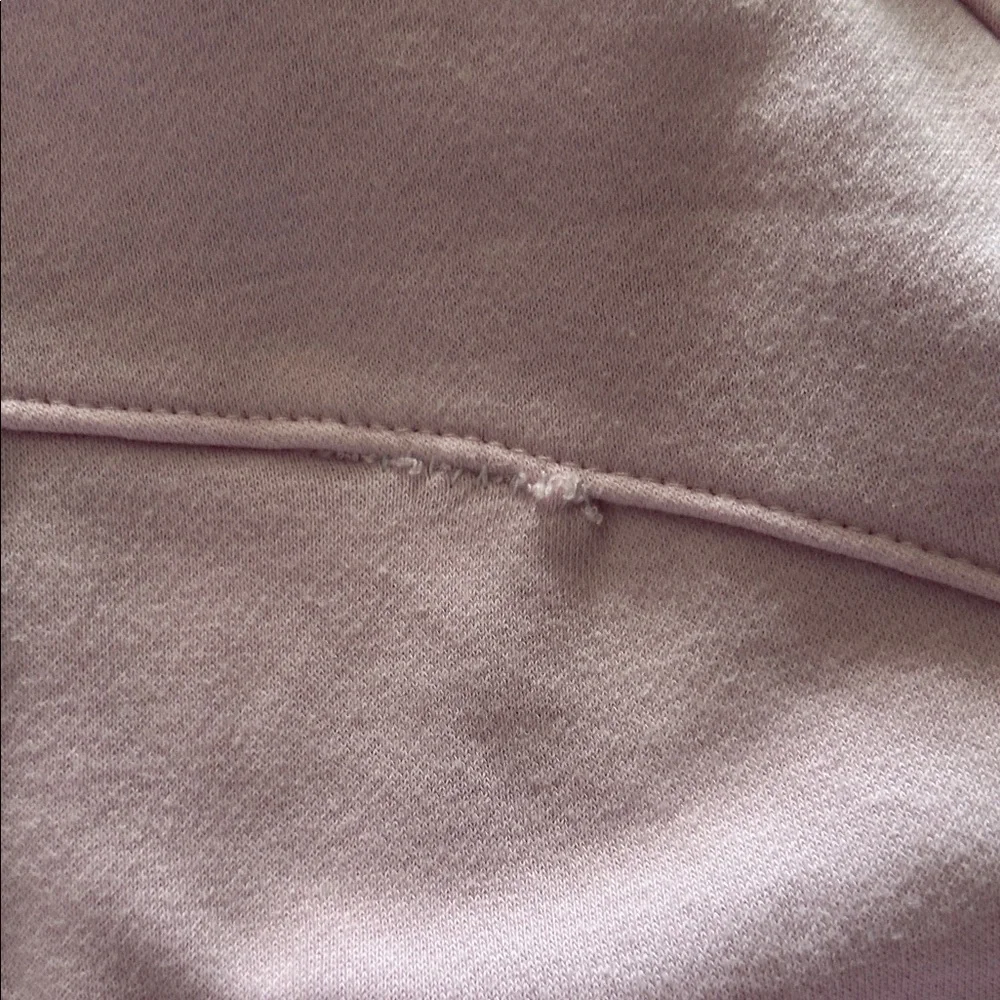All in Motion Cropped Light Pink Quarter-Zip Pullover - Picture 5 of 5